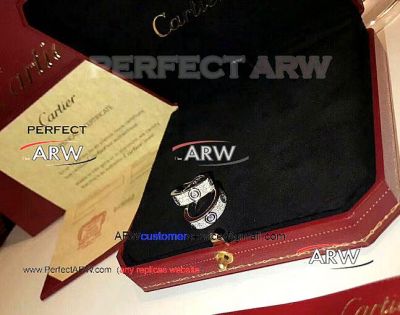 Perfect Replica AAA Cartier Love 925 Sterling Silver Earring Diamond Earring